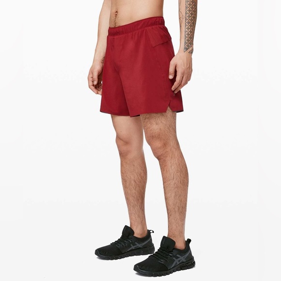 Lululemon Surge Short *Liner 6" Caliente
 Size Small LNC - Picture 3 of 7